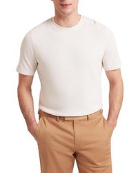 Ted Baker - Curly Short Sleeve Regular Textured Tee - Lyst
