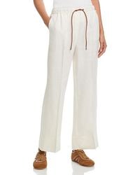 Herno - Linen Drawstring Pants - Lyst