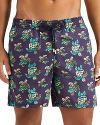 Vilebrequin - Moorea Printed 5.5 Swim Shorts - Lyst