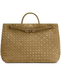 Bottega Veneta - Large Andiamo Intrecciato Leather Shoulder Bag - Lyst