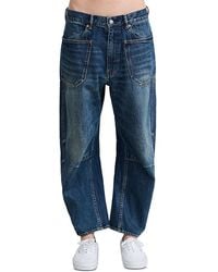 Denimist - Bella Utility High Rise Ankle Boyfriend Jeans - Lyst