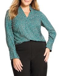 NIC+ZOE - Shadow Dot Top - Lyst