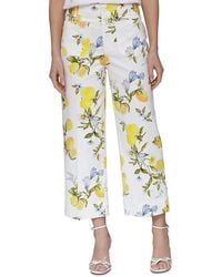 Bagatelle - High Rise Patch Pockets Crop Pants - Lyst