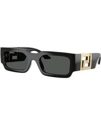 Versace - Rectangular Sunglasses, 54Mm - Lyst