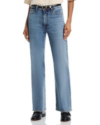 FRAME - The Pixie Arrow High Rise Bootcut Jeans - Lyst