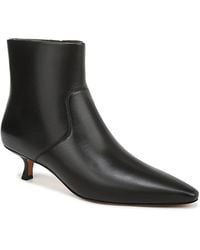 Vince - Simone Leather Ankle Boots - Lyst