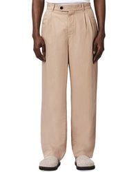 AllSaints - Roland Straight Fit Trouser Pants - Lyst