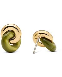 Kate Spade - Interlock Stud Earrings - Lyst