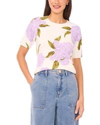Cece - Hydrangea Sweater - Lyst