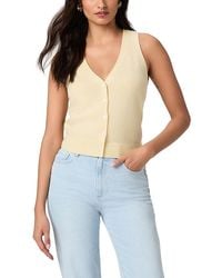 PAIGE - Anika Cashmere Top - Lyst