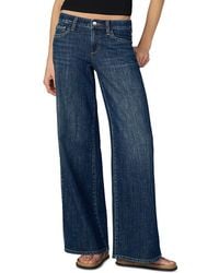 Joe's Jeans - The Lou Lou Low Rise Wide Leg Jeans - Lyst