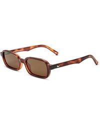 Le Specs - Pilferer Rectangle Sunglasses, 53Mm - Lyst