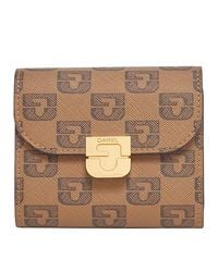 Gerard Darel - Mini Logo Print Leather Wallet - Lyst