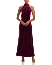Eliza J - Mock Neck Blouson Gown - Lyst