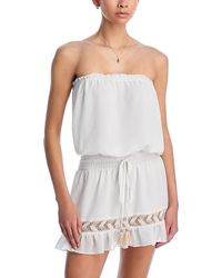 Ramy Brook - Lauryn Mini Dress Swim Cover-Up - Lyst