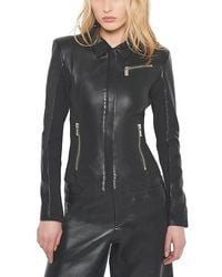 AS by DF - Mrs. Smith Upcycled Leather Jacket - Lyst