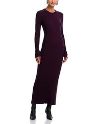 Helmut Lang - Open Back Rib Knit Dress - Lyst