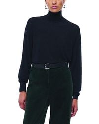 Another Tomorrow - Featherweight Turtleneck Top - Lyst
