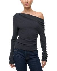 STAUD - Philomena One Shoulder Top - Lyst