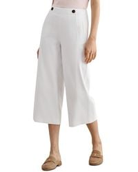 Hobbs - Kimmi Wide Leg Cropped Trousers - Lyst