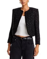 Veronica Beard - Fendric Tweed Cropped Jacket - Lyst