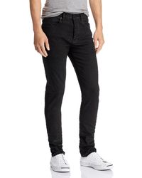 Purple Brand Denim Black Resin 3/d Jean 