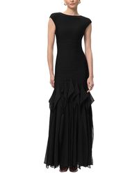 Robe Longue Hervé Léger Taille 36/38 - Microfibre, Multicolore, Style Fourreau, Parfait état (occasion)