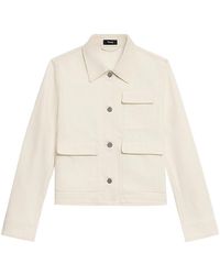 Theory - Flap Pocket Jacket - Lyst