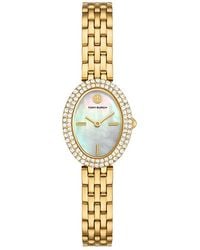 Tory Burch - The Oval Watch, 22Mm X 28Mm - Lyst