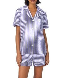 Bedhead - Bedhead Striped Short Sleeve Boxer Pajama Set - Lyst