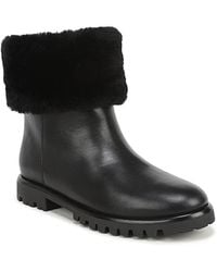 Vince - Cameron Shearling & Suede Boots - Lyst