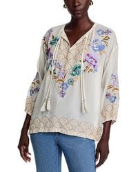 Johnny Was - Margot Embroidered Top - Lyst