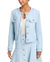 Cinq À Sept - Birdseye Tweed Deva Jacket - Lyst