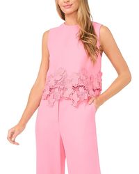 Ted Baker - Issa Lace Hem Shell Top - Lyst