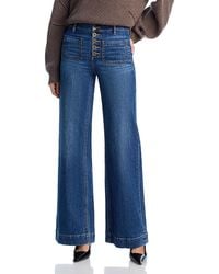 Ramy Brook - Cindy High Rise Wide Leg Jeans - Lyst