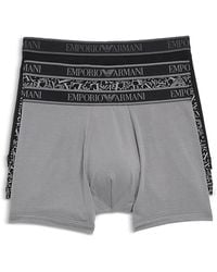 Emporio Armani - Boxer Briefs, Pack Of 3 - Lyst