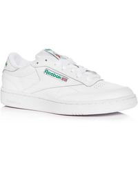 Reebok Leather Club C Revenge Low-top Sneakers in White (Blue) for Men -  Save 2% | Lyst