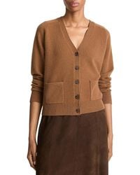 Vince - Pocket V Neck Cardigan Sweater - Lyst