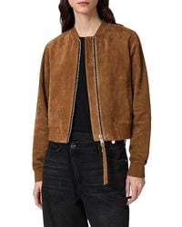 AllSaints - Orten Bomber Jacket - Lyst