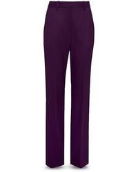 Argent - Straight High Rise Pants - Lyst
