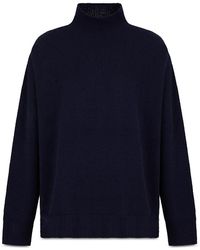 Emporio Armani - Cashmere Blend Turtleneck Sweater - Lyst