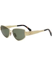 Celine - Triomphe Cat Eye Sunglasses, 55Mm - Lyst