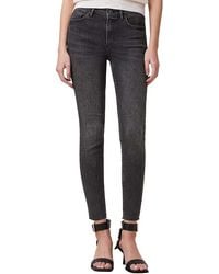 AllSaints - Miller Push Up High Rise Skinny Ankle Jeans - Lyst