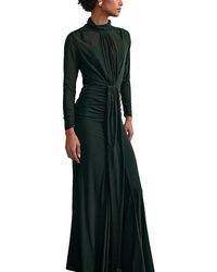 Reiss - Danni Long Sleeved Ruched Maxi Dress - Lyst