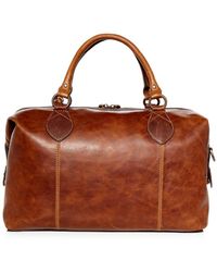 Frye Logan Overnight Leather Duffle Bag 