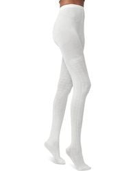 Hue - Cable Sweater Tights - Lyst