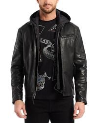 Robert Graham - Cedro Leather Moto Jacket - Lyst