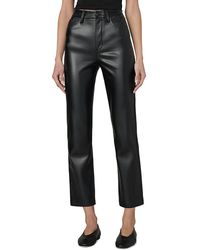 Joe's Jeans - The Lyra Slim Faux Leather Jeans - Lyst