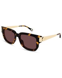 Chloé - Rectangular Sunglasses, 54Mm - Lyst