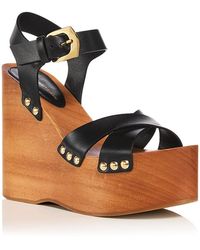 Stuart Weitzman - Kate Clog Sandals - Lyst